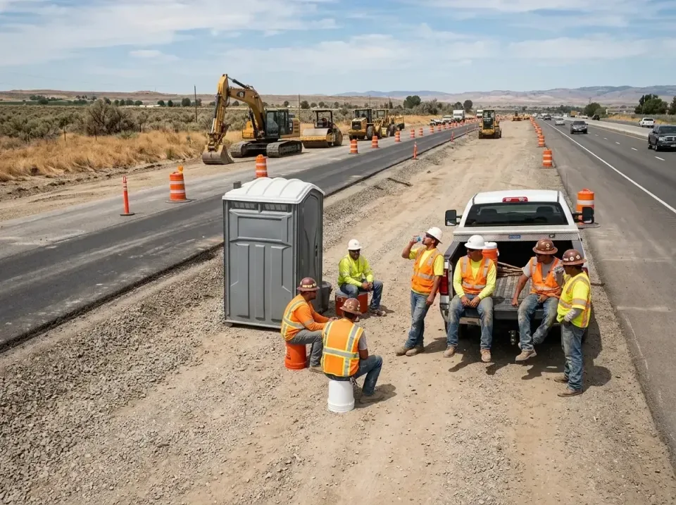 highway-road-construction-crew-007 — frequently asked questions, Porta Potty and Restroom Rentals in Midway, GA